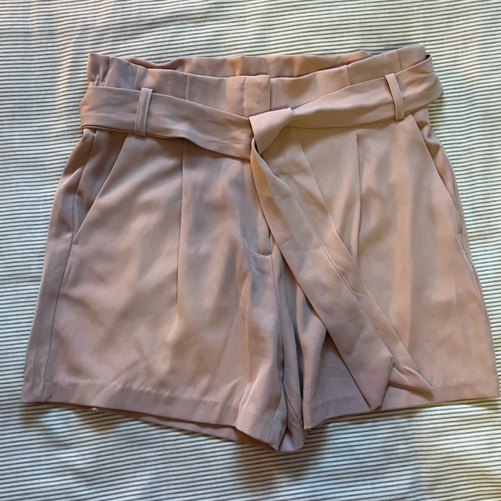 dynamite pleated dress shorts